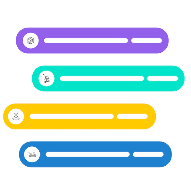 Illustration demonstrating the hassle e-commerce companies face dealing with multiple logistics partners